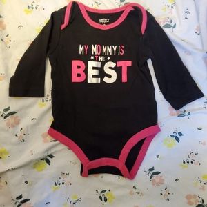 Carters Long Sleeve Mommy Graphic Bodysuit🥰